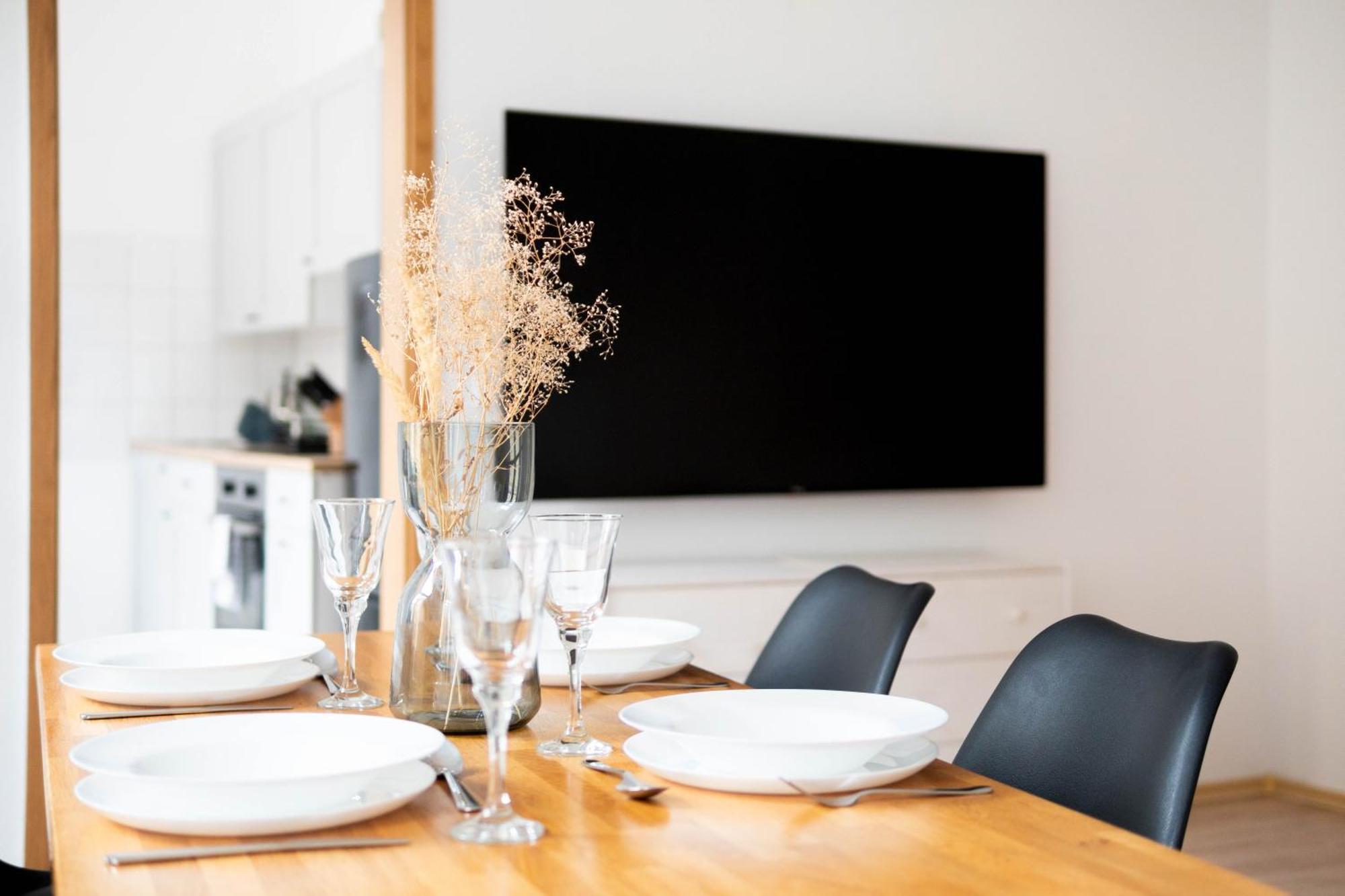 Grosse 3 Zimmer Wohnung Mit Netflix In Zentraler Lage Erfurt Ngoại thất bức ảnh